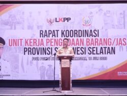 Rakor Pengadaan Barang Jasa, Pj Sekprov Sulsel: Aplikasi ‘Bajubodo’ Sudah Pakai Tanda Tangan Elektronik