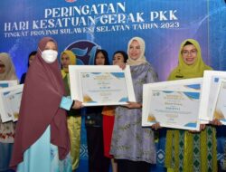 TP PKK Makassar Sabet 7 Kategori Juara di HKG PKK Tingkat Provinsi Sulsel
