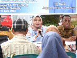 Rezki Gelar Reses di Karunrung, Warga Keluhkan Soal Drainase