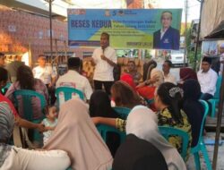 Ketua DPRD Makassar Rudianto Lallo Reses di Bunga Ejaya, Warga ‘Curhat’ Soal Drainase dan Paving Block