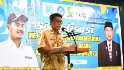 Sosialisasikan Kurikulum Merdeka, Ini Komitmen Kepala Disdik Sinjai