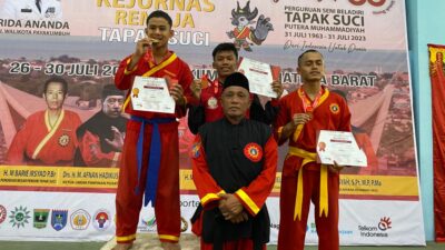 Kontingen Tapak Suci Sulsel Raih 6 Perunggu di Kejurnas Sumbar, 5 Medali dari Atlet Gowa