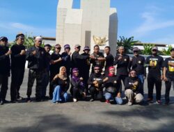 Koramil 1408-10/Pnk Tumbuhkan Nasionalisme Melalui Kebersamaan Bersih TMP Panaikang