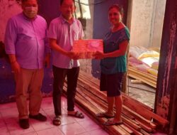 Peduli Sesama, Tim Diakonia GBI BFC Salurkan Bantuan ke Korban Kebakaran Kakatua 