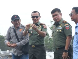 Tinjau Tambak Udang Milik PT RTL, Pangdam XIV/Hsn Ajak Tingkatkan Ekonomi dan Tekan Inflasi
