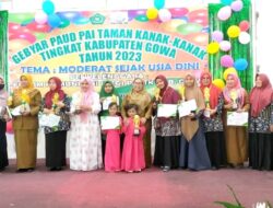 Ratusan Anak Adu Bakat di Gebyar PAUD PAI TK 2023