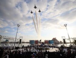 Atraksi Flypass TNI AU Buka Rangkaian Makassar F8 dengan Gemilang