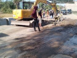 Segera Rampung, Rekonstruksi Burung-Burung – Bili-Bili di Gowa Progres Penanganan Bahu Beton