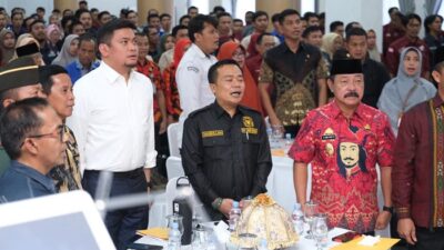 Bupati Adnan Hadiri Lepas Sambut Anggota KPU Gowa, Ini Harapannya