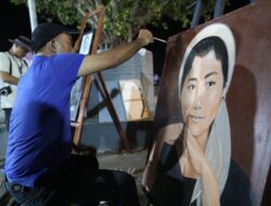 Live Painting F8 Makassar, Tumbuhkan Kecintaan Masyarakat Akan Seni