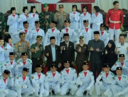 Pj Bupati Takalar Kukuhkan Paskibraka, Ini Pesannya