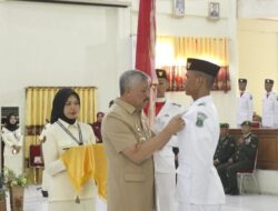 Bupati Pinrang Kukuhkan Anggota Paskibraka, Ini Pesannya