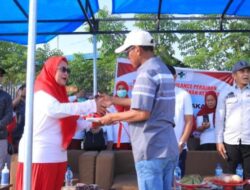 Pj Bupati Takalar Serahkan Bantuan Ambulance Perairan untuk Puskesmas Kepulauan Tanakeke