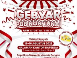 Berhadiah Souvenir dan Doorprize, Bapenda Akan Gelar Gerakan Bayar PBB Non Tunai, Catat Tanggalnya!