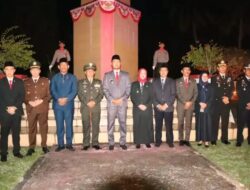 Bupati dan Forkopimda Renungan Suci di TMP Mangottong Sinjai