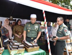 Bantu Masyarakat, Primkopad Kodim 1408/Mks Siapkan Sembako Murah di Bazar HUT TNI Ke-78