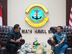 Kunjungi Lantamal VI, Pj Gubernur Sulsel Usul Hadirkan Pangkalan di Lutim Permudah Distribusi Barang dan Jasa