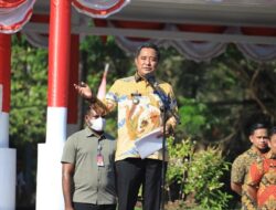 Pj Gubernur Sulsel Sampaikan 3 Instruksi Presiden saat Apel Pagi