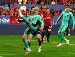 Atletico Madrid Sikat Osasuna 2-0