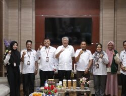 Gelar Pendataan Koperasi dan UMKM hingga 14 Oktober, BPS Temui Bupati Pinrang