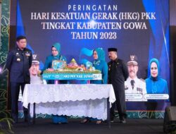 Hadiri Peringatan HKG PKK Ke-51, Adnan Minta PKK Gowa Berkolaborasi Turunkan Stunting