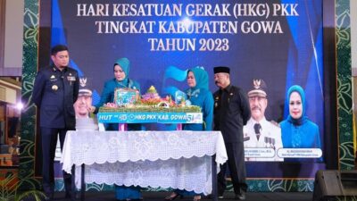 Hadiri Peringatan HKG PKK Ke-51, Adnan Minta PKK Gowa Berkolaborasi Turunkan Stunting