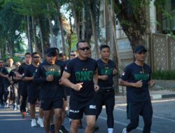 Rutinkan Olahraga Bersama, Pangdam XIV/Hsn Refleksikan Pentingnya Hidup Sehat Kepada Prajurit 