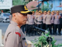 Polres Bone Simulasi Sispamkota, Cegah Aksi Anarkis di Pemilu