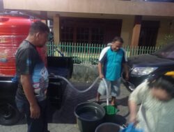 Satuan Kodam XIV/Hsn Bergerak Bantu Masyarakat di Musim Kemarau, Pomdam Suplai Air Bersih