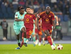 Lukaku 1 Gol, Roma Taklukkan Slavia Praha 2-0