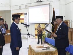 A Calo Kerrang Dilantik Jadi Sekda Pinrang, Ini Harapan Bupati Irwan Hamid