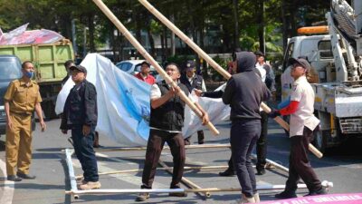 Marak Reklame Tak Berizin, Bapenda Makassar Gelar Penertiban Reklame di 500 Titik