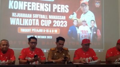 Digelar Mulai Besok, Kejuaraan Wali Kota Cup Softball Makassar Tingkat Pelajar Diikuti 23 Tim