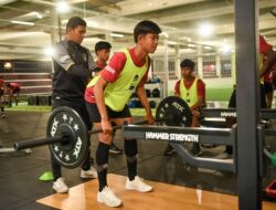 Tingkatkan Kekuatan Daya Tahan Tubuh, Timnas Indonesia U-17 Jalani Latihan Fisik