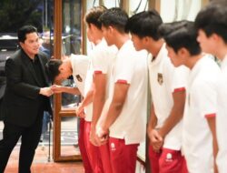 Temui Timnas U-17 untuk Beri Motivasi, Ini Pesan Erick Thohir