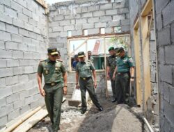 Target Rampung 3 Bulan, Pangdam XIV/Hsn Kembali Tinjau Pembangunan Asmil Baji Gau