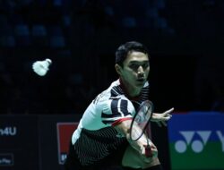 Melaju ke Perempat Final, Jonatan Butuh Waktu 1 Jam 20 Menit untuk Tundukkan Su Li Yang