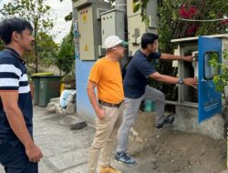 Instalasi Kembali Operasi, Dirut PDAM Makassar Beni Iskandar Pantau Langsung Pengoperasian Pompa Inline