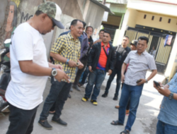 Wahab Tahir Tinjau Progres Infrastruktur Drainase dan Paving Blok di Dapilnya