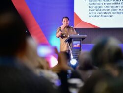Pj Gubernur Paparkan Budidaya Pisang Cavendish di Makassar Leadership Summit 2023