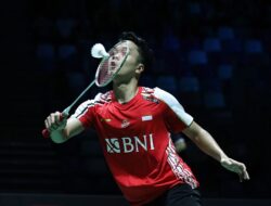 Menangkan Laga Sengit, Ginting Lolos ke 16 Besar China Masters