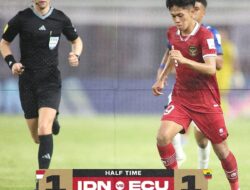Piala Dunia U-17: Arkhan Kaka Cetak Gol, Timnas Indonesia Tahan Imbang Ekuador