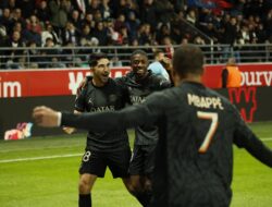 PSG Kalahkan Reims, Kylian Mbappe Cetak Trigol