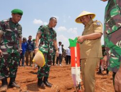 Siapkan Lahan, Pangdam XIV Hasanuddin Support Program Budidaya Pisang Pemprov Sulsel