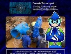 PDAM Makassar Perbaiki Koneksi Jaringan Pipa di Pintu 2 KIMA, Ini Daerah yang Terdampak