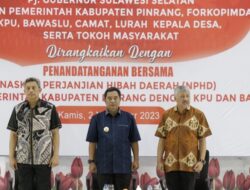 Di Depan Pj Gubernur, Bupati Pinrang Jelaskan Sinergitas Pemkab dengan Forkopimda