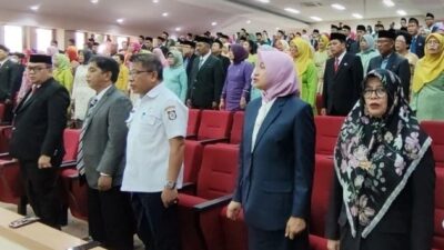 Sekretaris DKP Makassar Hadiri Penyematan Satyalancana Karya Satya kepada ASN Pemkot Makassar