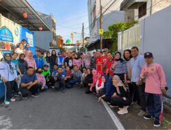 Hari Guru Nasional, Plt Camat Makassar Hadiri Senam Bersama