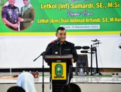 Pisah Sambut Dandim Sinjai, Pj Bupati Harap Sinergitas Tetap Terjaga