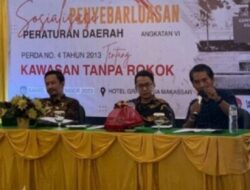 Sekretariat DPRD Makassar Sosialisasi Perda Kawasan Tanpa Rokok